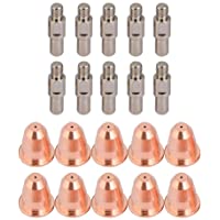 20Pcs PR0110 PD0116 Cortador de plasma Antorcha Boquilla Electrodo 0.8mm Consejos para S25K S45